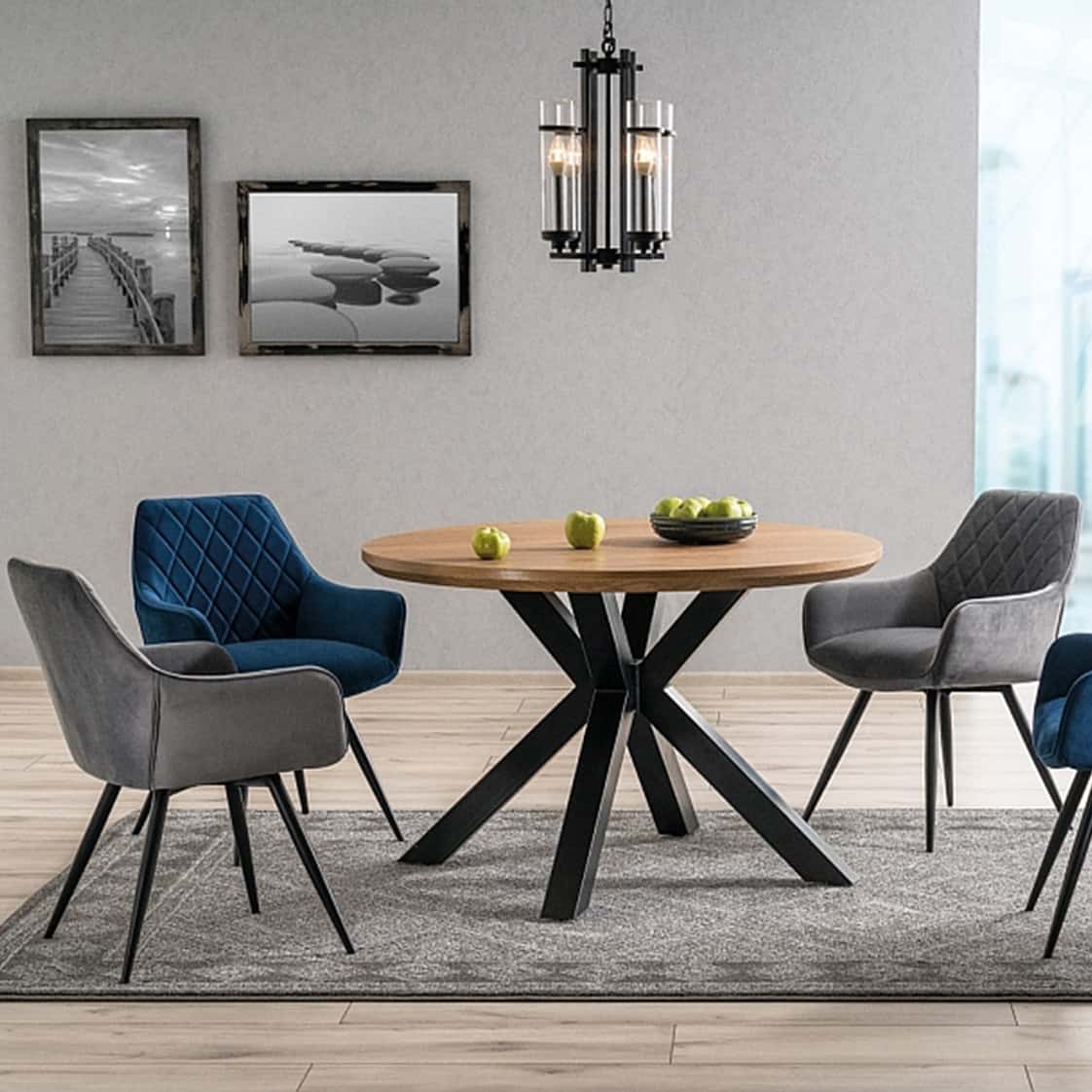 Стілець Linea Velvet Сірий