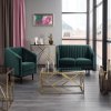 Журнальний стіл Escada A Золотий Журнальний стіл Escada A Золотий