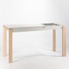 Стіл Мілан Light Front-Slide (скло матове) Стіл Мілан-Light Front Slide (HPL Eger)