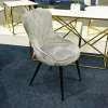 Стілець Lotus Velvet Сірий Стілець Lotus Velvet Сірий