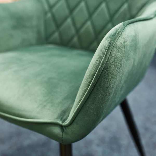 Стілець Linea Velvet Зелений Стілець Linea Velvet Зелений