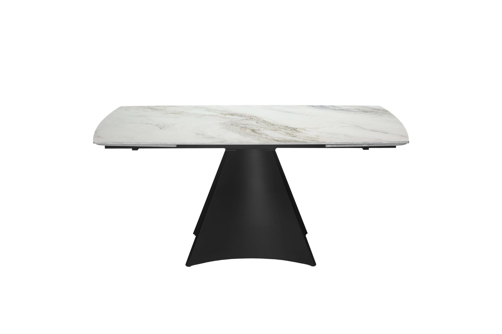 Стіл Обідній NORMAN CERAMIC White Golden Glossy Стіл Обідній NORMAN CERAMIC White Golden Glossy