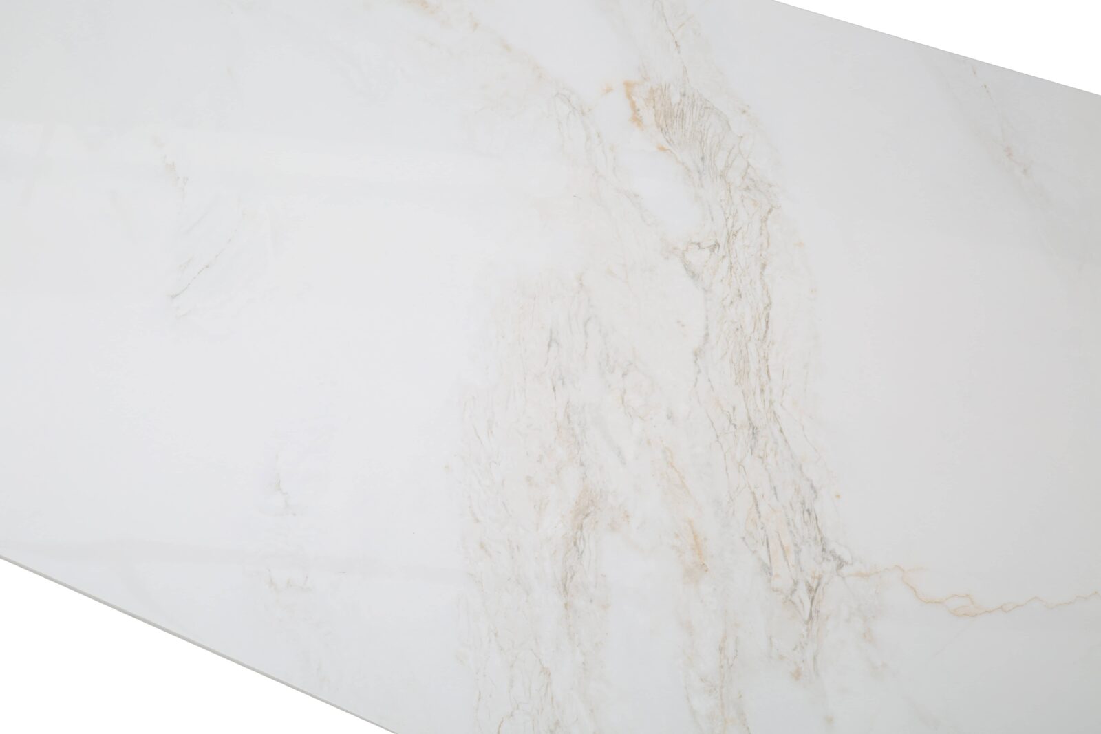 Стіл Обідній EDMUND CERAMIC White Golden Glossy Стіл Обідній EDMUND CERAMIC White Golden Glossy